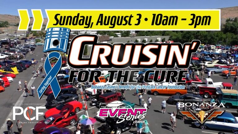 Cruisin' for the Cure: Bonanza Casino's benefit for the Prostate Cancer Foundation