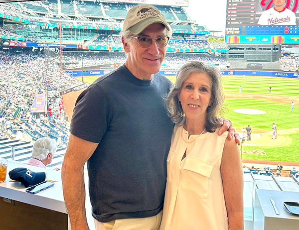 Wendy & Stu Mono- prostate cancer caregiver and patient