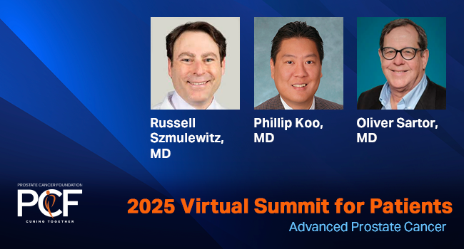 2025 Virtual Advanced Prostate Cancer Patient Summit- Managing hormone-resistant