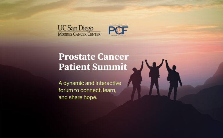 UCSD Prostate Cancer Patient and Caregiver Summit Ad