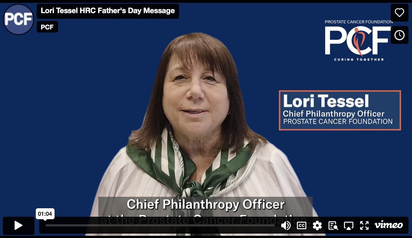 Watch special message from Lori Tessel